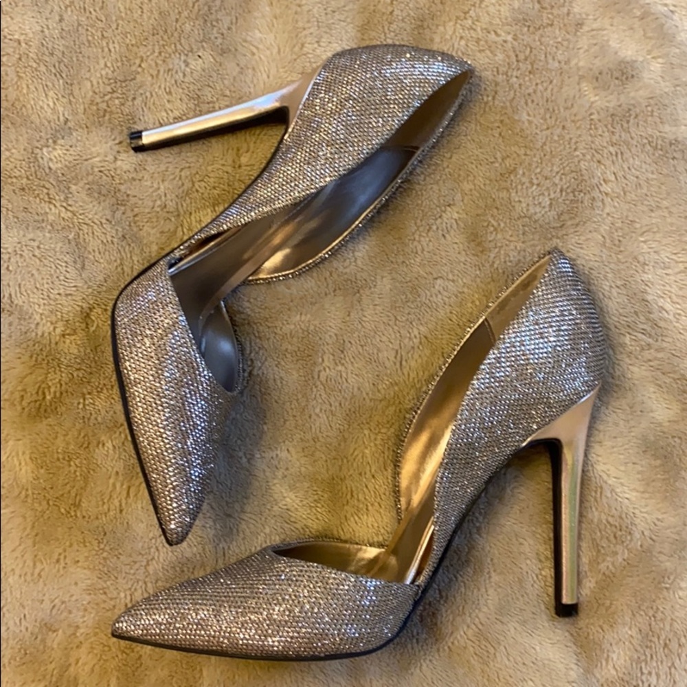 GUESS Sparkly Stiletto Heels